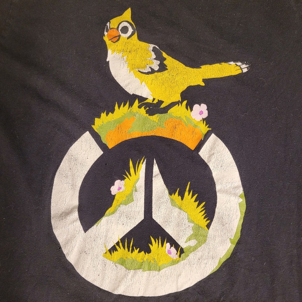 OVERWATCH Ganymede Blizzard X ThinkGeek Black Tee Med Unisex Styling